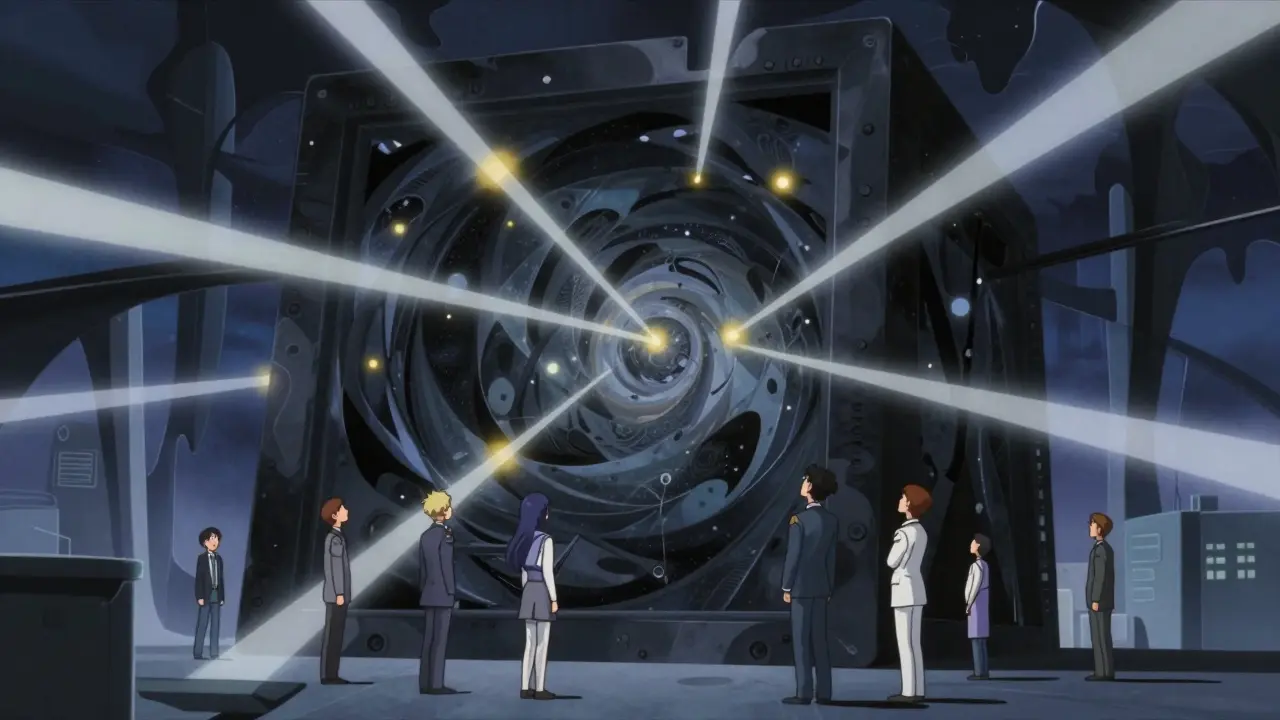 Opaque black box structure symbolizing uninterpretable AI models