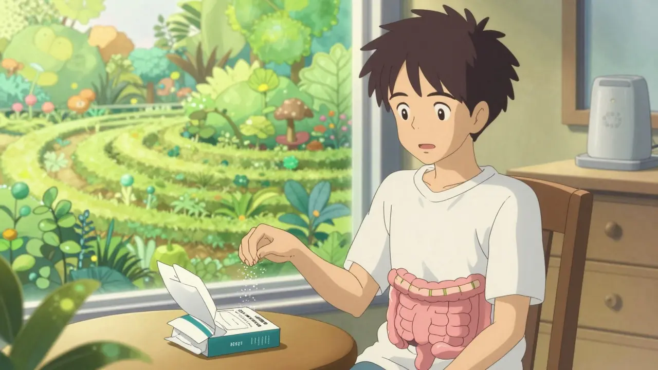 Character finds peace as medicine brings calm, garden-like relief
